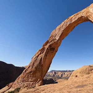 Corona Arch and Bootlegger Canyon, Moab, Utah, United States of America, North America