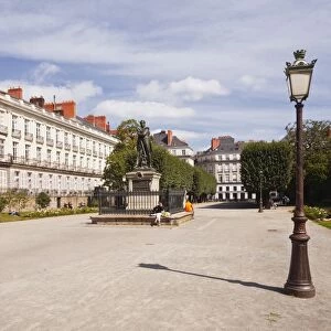 Cours Cambronne in the city of Nantes, Loire-Atlantique, France, Europe