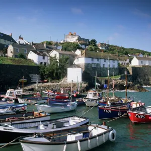 Coverack harbour, Cornwall, England, United Kingdom, Europe