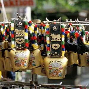 Cowbells are a traditional Austrian souvenir, Austria, Europe