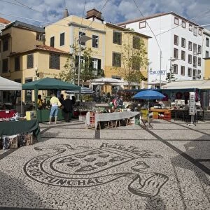 Craft stalls, Funchal, Madeira, Portugal, Atlantic, Portugal