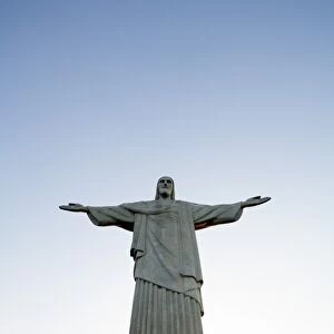 The Cristo Redentor (Christ the Redeemer) statue on Corcovado, Rio de Janeiro, Brazil