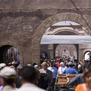 Crowd in the Medina