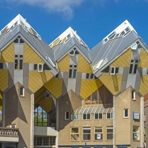 Cube houses (Pole Houses) (Tree Houses), Kubuswoningen, Rotterdam, South Holland