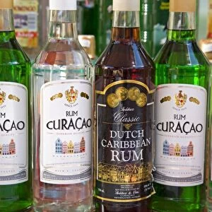 Curacao Rum Bottles