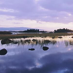 Dawn light on Loch Ba on desolate Rannoch Moor