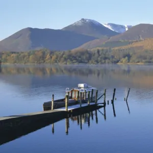 Derwentwater (Derwent Water) from Keswick, Lake District National Park