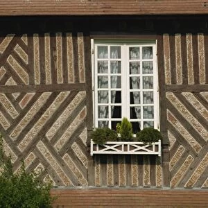 Detail, Chateau du Breuil, Auge Valley, Basse Normandie, France, Europe