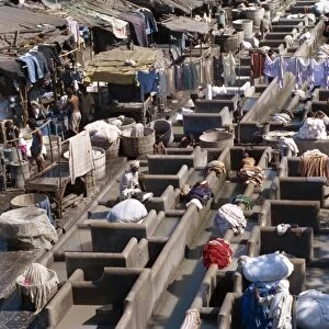 Dhobi or laundry ghats