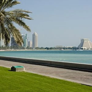 Doha Bay waterfront, Doha, Qatar, Middle East