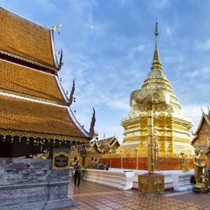 Doi Suthep temple, Chiang Mai, Thailand, Southeast Asia, Asia