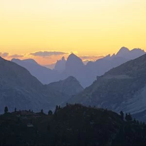The Dolomites near Cortina d Ampezzo