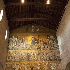 Domesday mosaics of the Last Judgement, dating from the 12th century Byzantine period