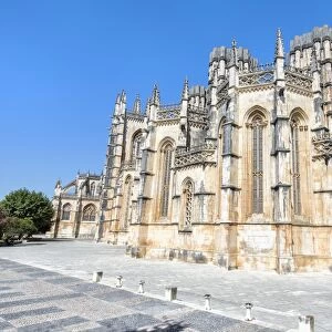 Dominican Abbey of Santa Maria de Vitoria, UNESCO World Heritage Site, Batalha, Estremadura, Portugal, Europe