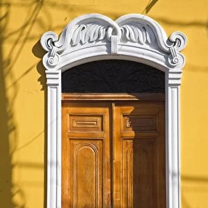 Door, Park Colon (Park Central), Granada, Nicaragua, Central America