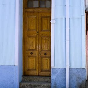 Doors in Cerro Concepcion, UNESCO World Heritage Site, Valparaiso, Chile, South America