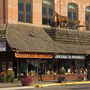 Downtown Kalispell, Montana, United States of America, North America