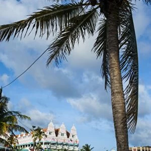 Downtown Oranjestad, capital of Aruba, ABC Islands, Netherlands Antilles, Caribbean, Central America