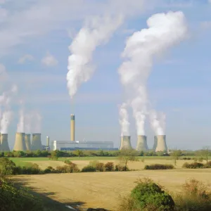 Drax Power Station, North Yorkshire, England, UK