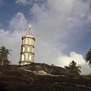 The Dreyfus tower in Kuru, French Guiana, South America