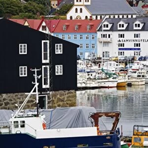 Dry dock, Port of Torshavn, Faroe Islands (Faeroes), Kingdom of Denmark, Europe