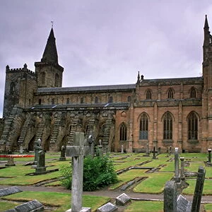 Dunfermline Abbey church dating from between the 12th