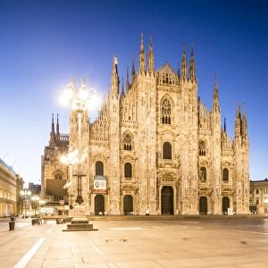 The Duomo di Milano (Milan Cathedral), Milan, Lombardy, Italy, Europe