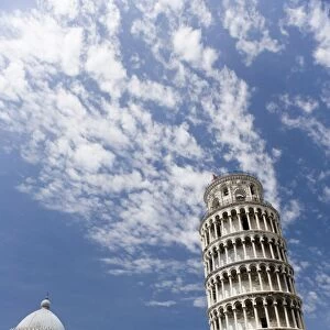 Duomo and Leaning Tower, Pisa, UNESCO World Heritage Site, Tuscany, Italy, Europe