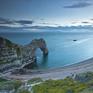 Durdle Door and Bats Head, Dorset, Jurassic Coast, UNESCO World Heritage Site, England, United Kingdom, Europe