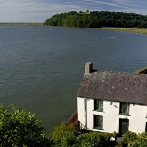The Dylan Thomass Georgian Boat House at Laugharne
