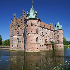 Egeskov Castle (Egeskov Slot), Funen, Denmark, Europe