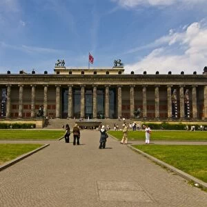 The Egyptian Museum, on the Museum Island, Berlin, Germany, Europe