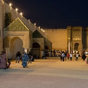 El-Hedim square, Meknes, Morocco, North Africa, Africa