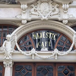 Entrance of the Belle Epoque (Art Nouveau) Cafe Majestic