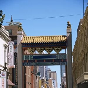 Entrance to Chinatown, Melbourne, Victoria, Australia, Pacific