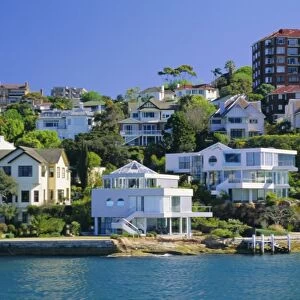 The exclusive suburb of Double Bay, Sydney, New South Wales, Australia