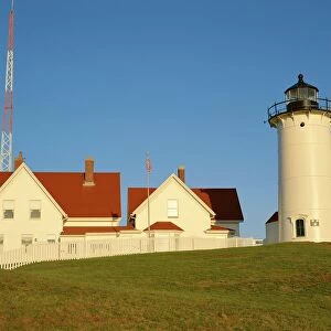 Exterior of Nobska Point Lighthouse