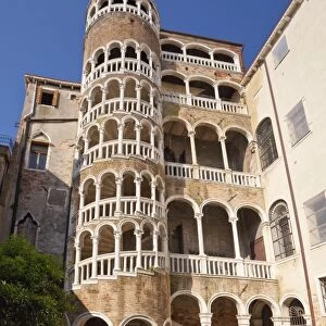 External stairway, Palazzo Contarini del Bovolo dating from the 15th century