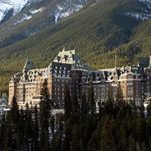 Fairmont Banff Springs Hotel, Banff, Alberta, Canada, North America