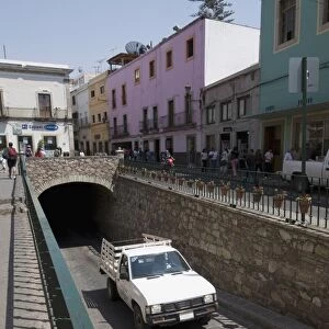 Famous tunnels of Guanajuato, a UNESCO World Heritage Site, Guanajuato State