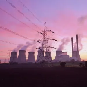 Ferrybridge Power Station, North Yorkshire, England, UK