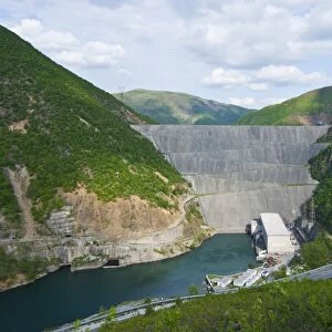 Fierze dam, Albania, Europe