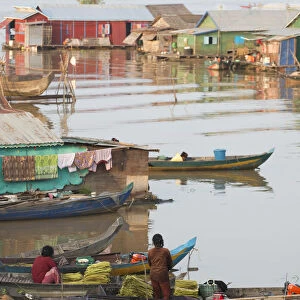 Floating village, Cambodia, Indochina, Southeast Asia, Asia