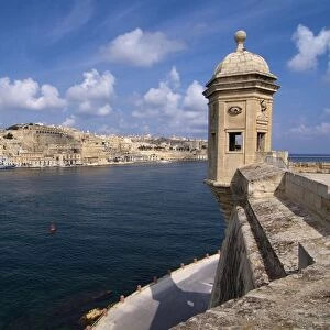 Fort St. Michael, Senglea, Grand Harbour, Valletta, Malta, Mediterranean, Europe