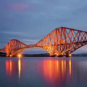 Forth Rail Bridge, UNESCO World Heritage Site, Scotland, United Kingdom, Europe