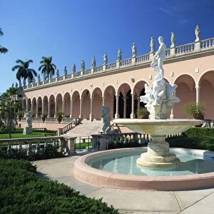 Fountain of Oceanus in the Courtyard of the Ringling