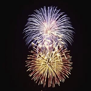 Fourth of July firework display