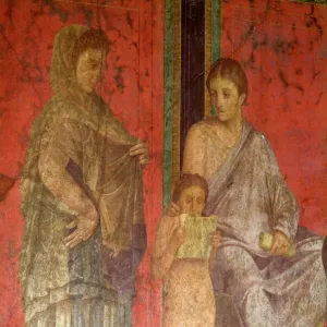 Fresco at the Villa dei Misteri