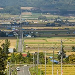 Furano valley, central Hokkaido, Japan, Asia