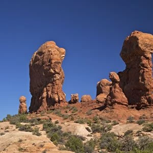 Garden of Eden, Arches National Park, Moab, Utah, United States of America, North America